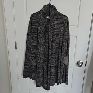 Jonathan Martin Black and Gray Women's Cardigan